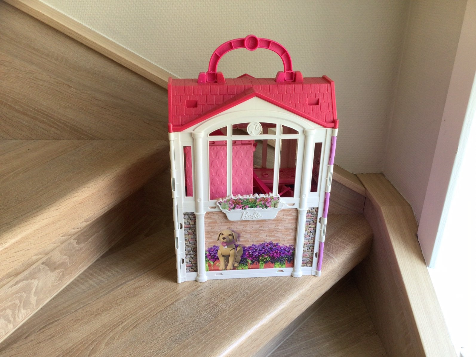 Barbie glam vakantiehuis, 2014, Ophalen of Verzenden, Gebruikt, Poppenhuis