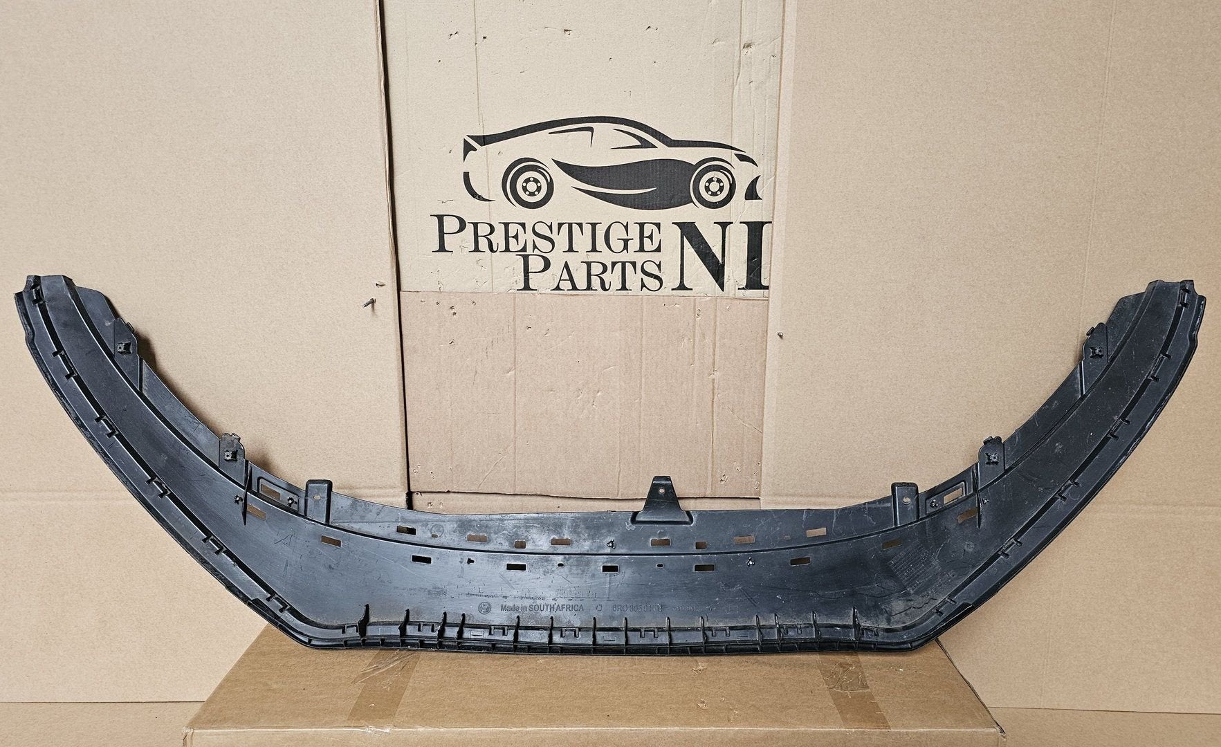 Bumper Onderplaat VW Polo 6R Onderlip Origineel 6R0805915C, -, Origine de la pièce connue, Utilisé, -