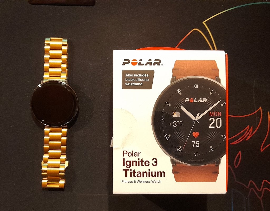 Polar Ignite 3 Titanium versie, Ophalen, Gebruikt, Stappen, Waterdicht