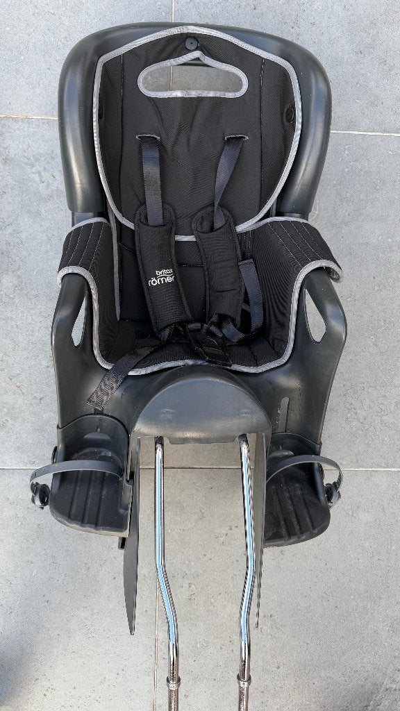 Fietsstoel, Fietsen en Brommers, Ophalen, Achterzitje, Britax Römer Jockey Relax, Voetsteuntjes