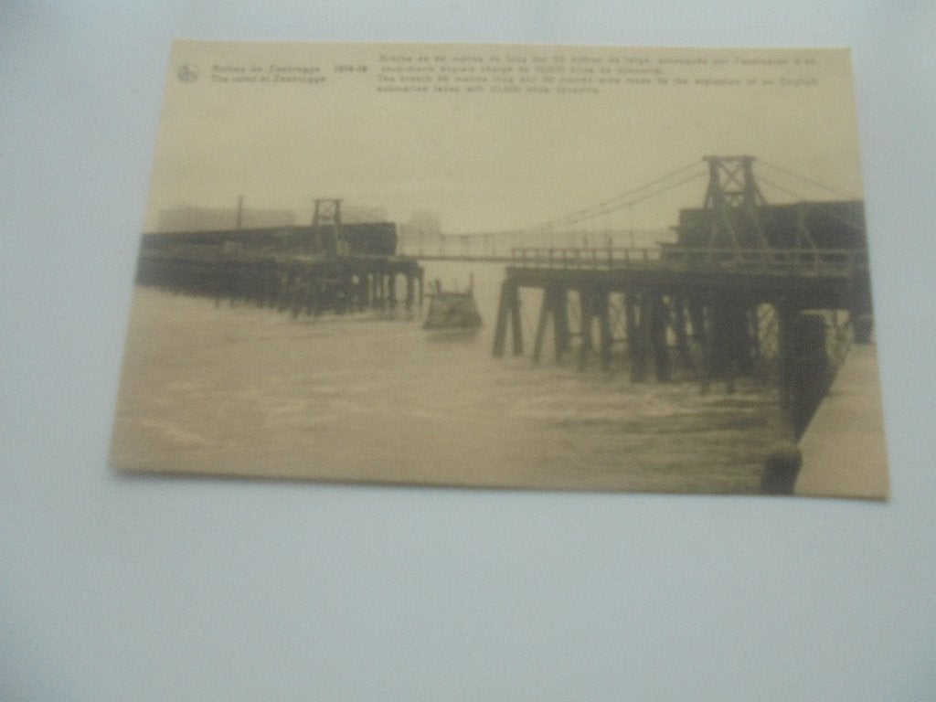 zeebrugge  - 10 postkaarten, Verzamelen, Postkaarten | België, Verzenden, 1940 tot 1960, Gelopen, West-Vlaanderen