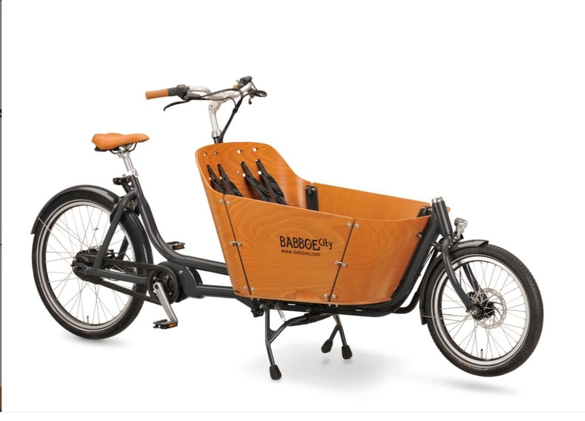 Nouveau Babboe E City Mountain à vendre., Vélos & Vélomoteurs, Neuf, Autres marques, Enlèvement, 2 enfants