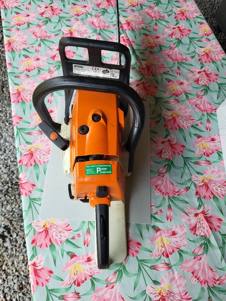 Kettingzaag Stihl, Ophalen, Kettingzaag