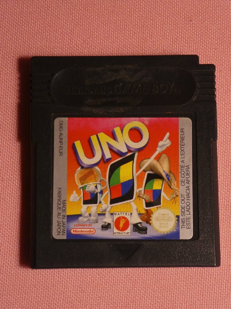 Game Boy - Uno, Ophalen of Verzenden, Gebruikt