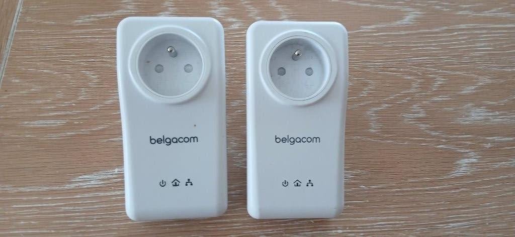 LOT DE 2 PRISES CPL PLC, Informatique & Logiciels, Enlèvement, Neuf, Belgacom