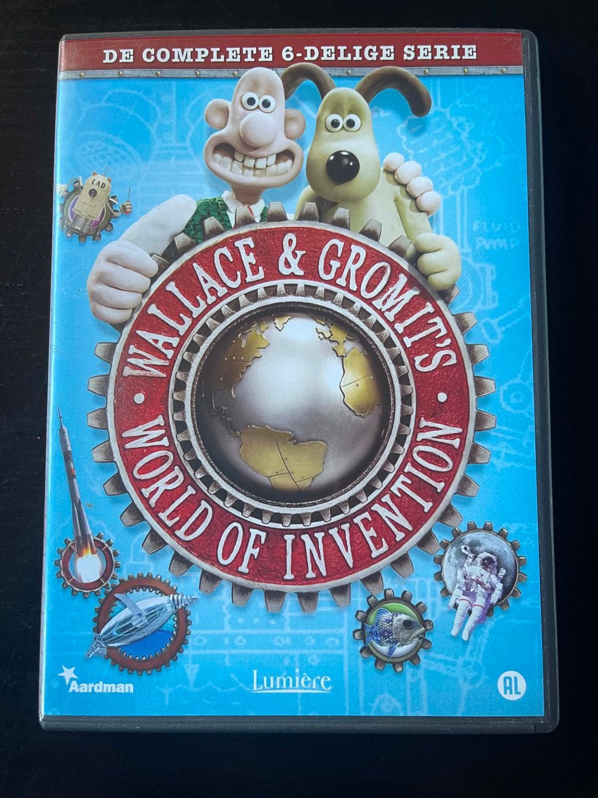 Wallace & gromit’s world of invention complete serie DVD, Ophalen of Verzenden, Zo goed als nieuw, Europees, Poppen of Stop-motion