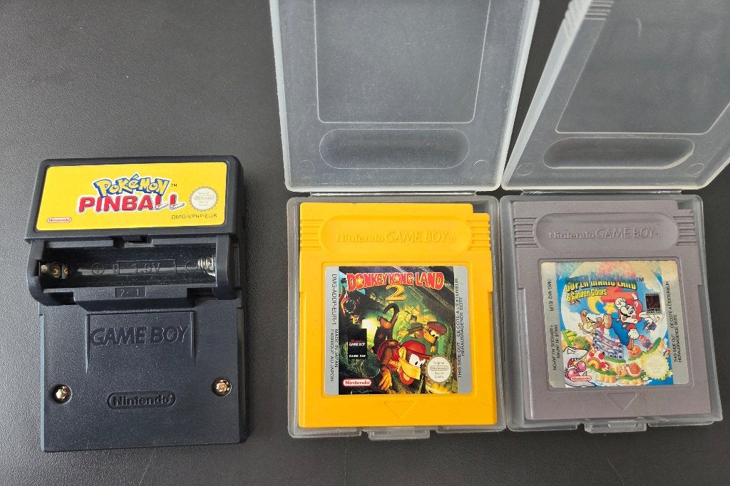 10x Originele Game Boy Games – O.a. Pokémon Pinball & Tetris, Avontuur en Actie, 1 speler, Ophalen of Verzenden, Zo goed als nieuw