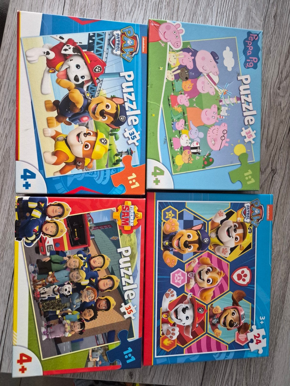 4 puzzels, Kinderen en Baby's, Ophalen