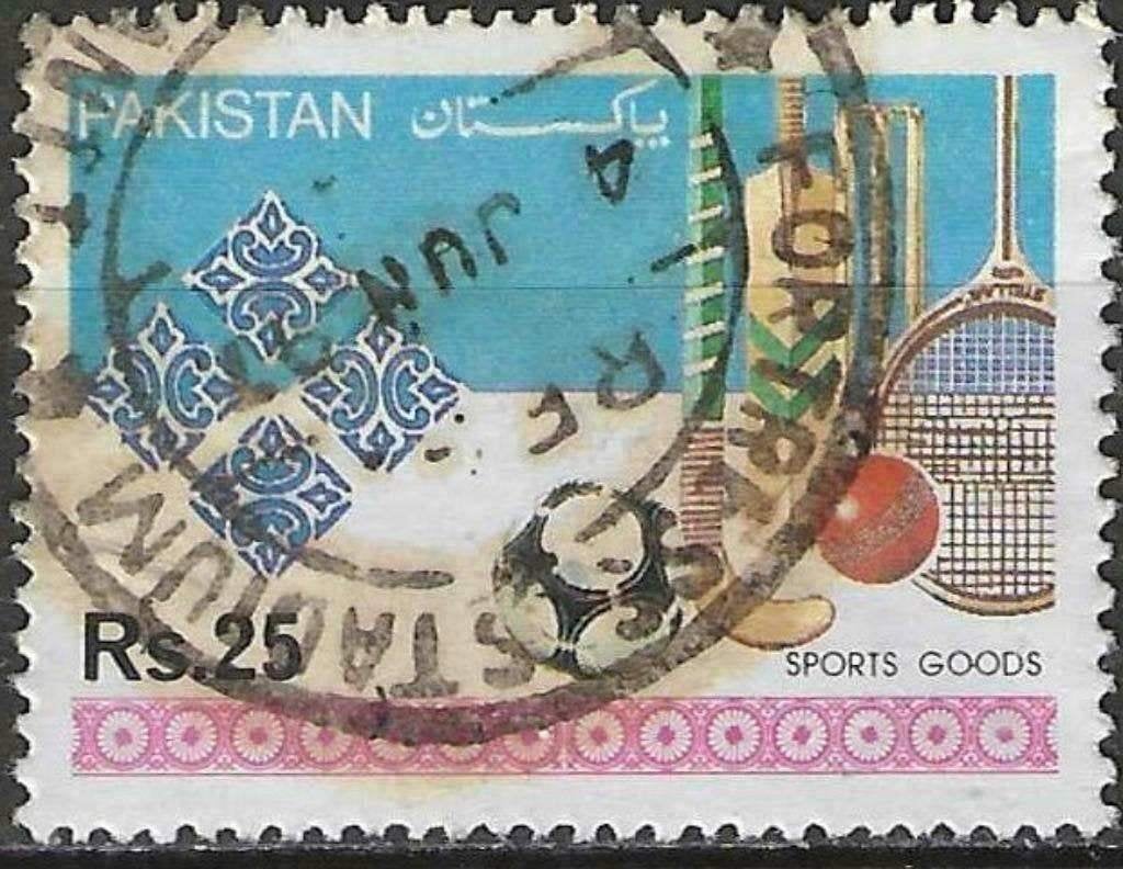 Pakistan 1992 - Yvert 804 - Pakistaanse producten (ST), Postzegels en Munten, Postzegels | Azië, Verzenden, Gestempeld
