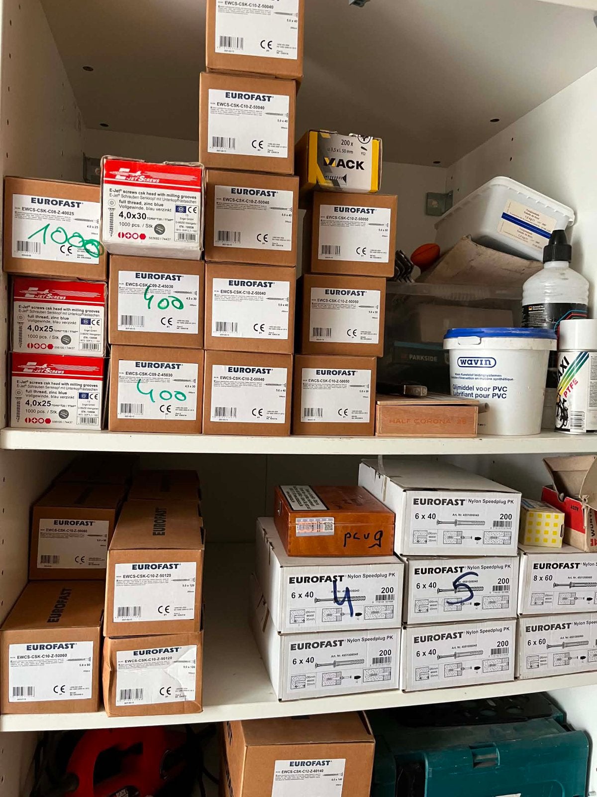LOT torx vijzen, Ophalen, Zo goed als nieuw