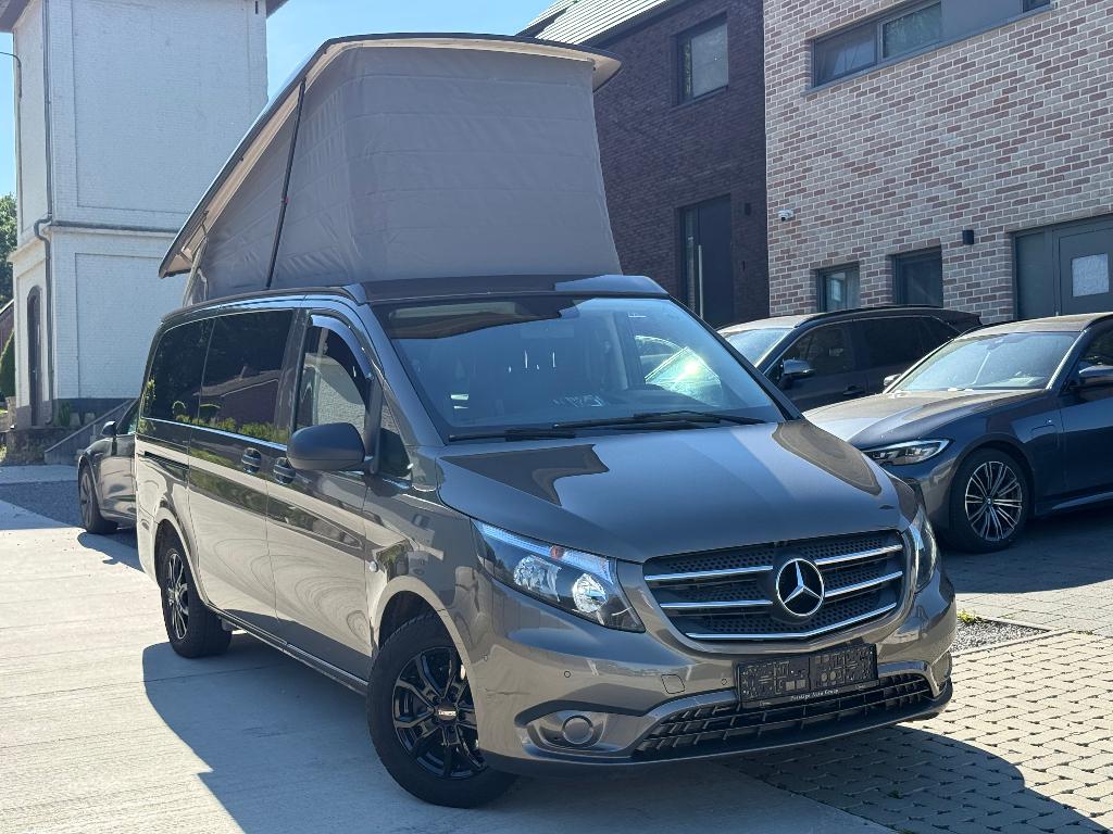MercedesMarco Polo V220d Edition *7 PL.*Carplay*Trekhaak*, Auto's, Automaat, 4 deurs, 2500 kg, 7 zetels