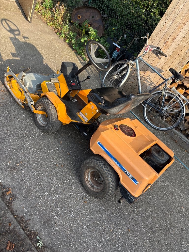 Zitmaaier stiga, Ophalen, Gebruikt, Mulchfunctie