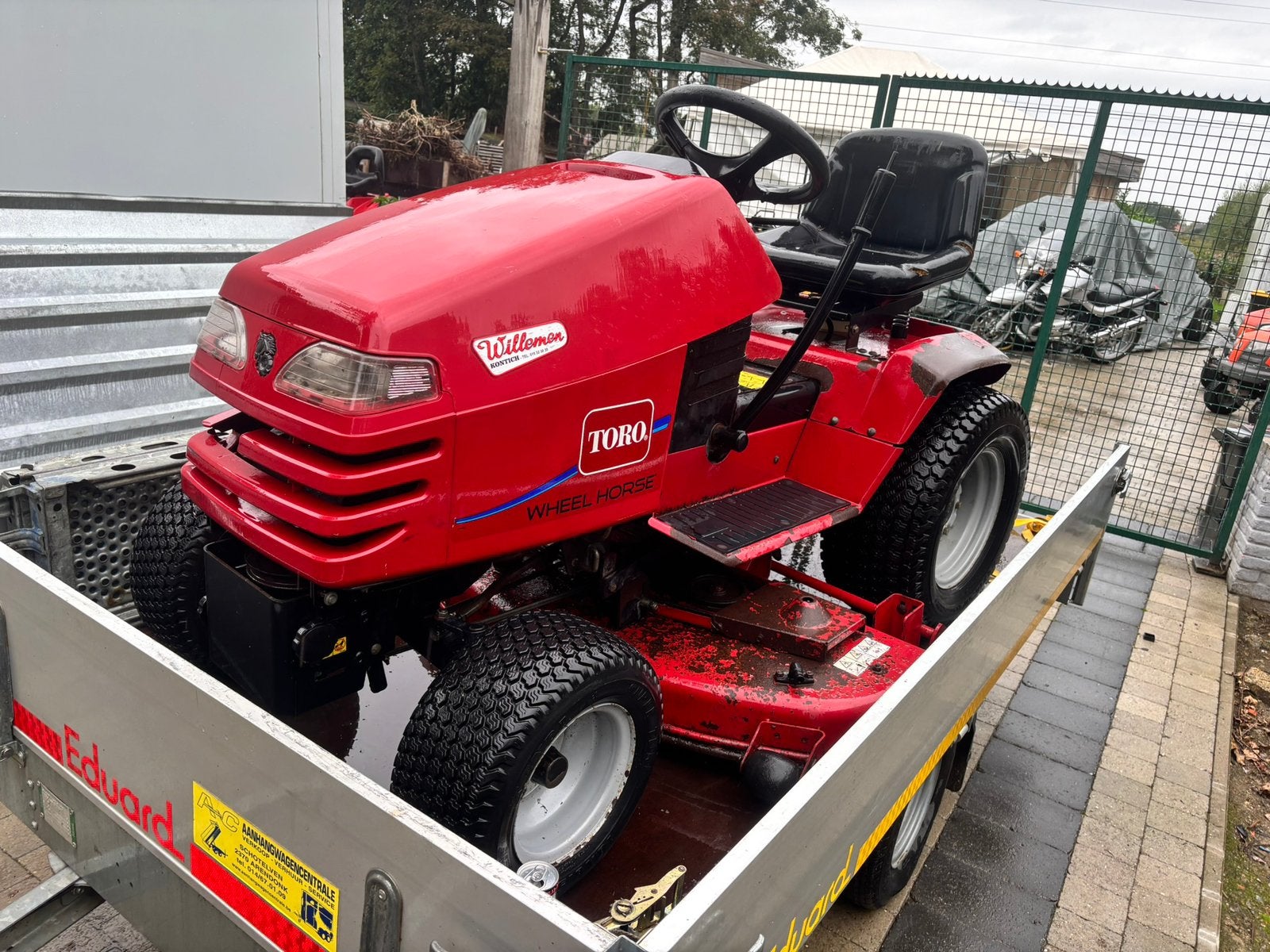 Zware Toro GT420 met Kawasaki tweecilinder 150cm / 3 messen, Enlèvement ou Envoi