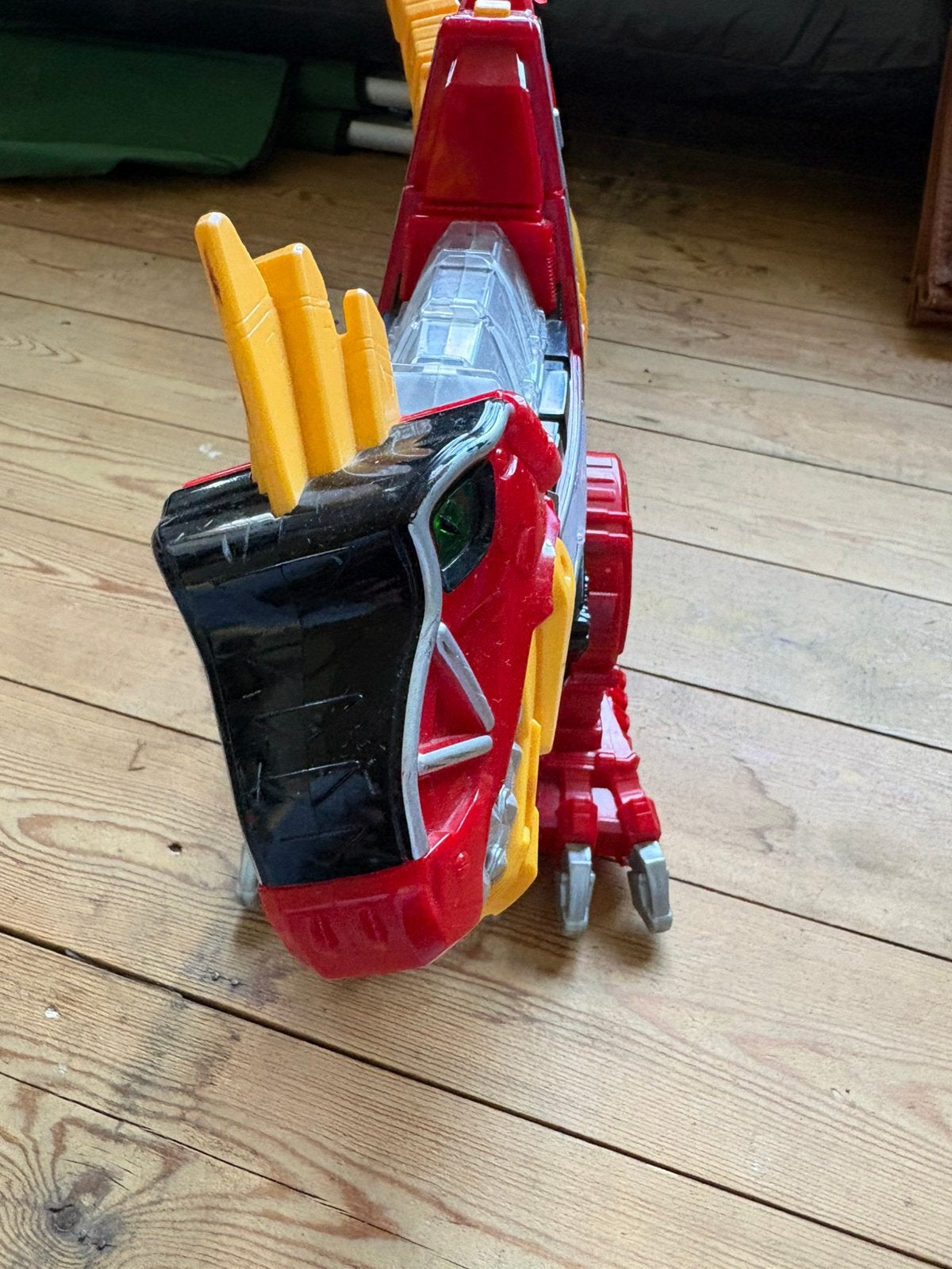 Power Rangers Dino Charge T-Rex Zord grt model licht geluid, Ophalen, Zo goed als nieuw