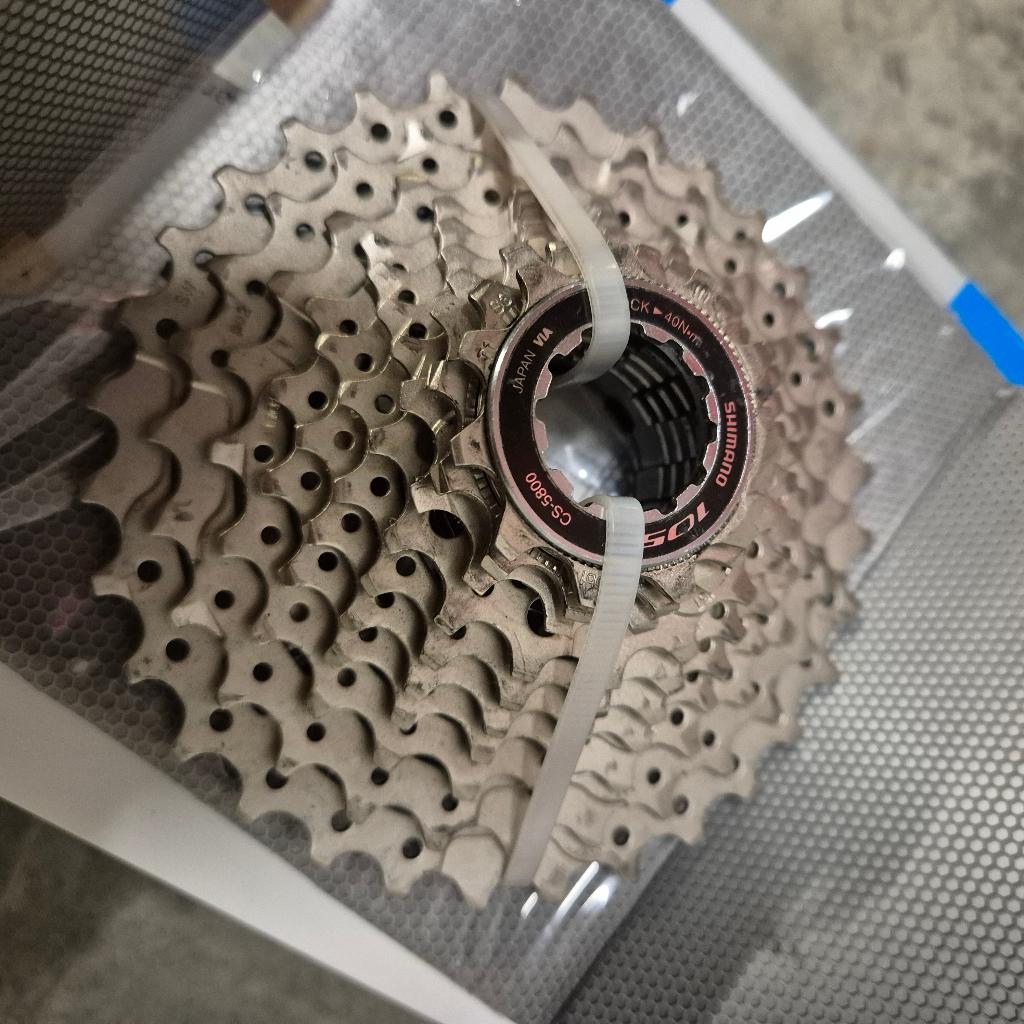 Schimano 105 cassette 10speed NIEUW !  ., Ophalen, Derailleur of Ketting, Shimano, Nieuw