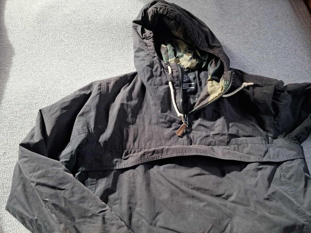 Jas zwart merk dickies – maat l, Kleding | Heren, Jassen | Winter, Maat 52/54 (L), Zwart, Dickies, Ophalen of Verzenden