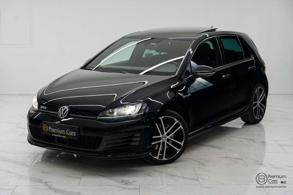 Volkswagen Golf GTD 7 DSG 2.0 TDI! Pano! ACC! Camera! Garant, Autos, Volkswagen, Achat, Entreprise, 1968 cm³, Noir