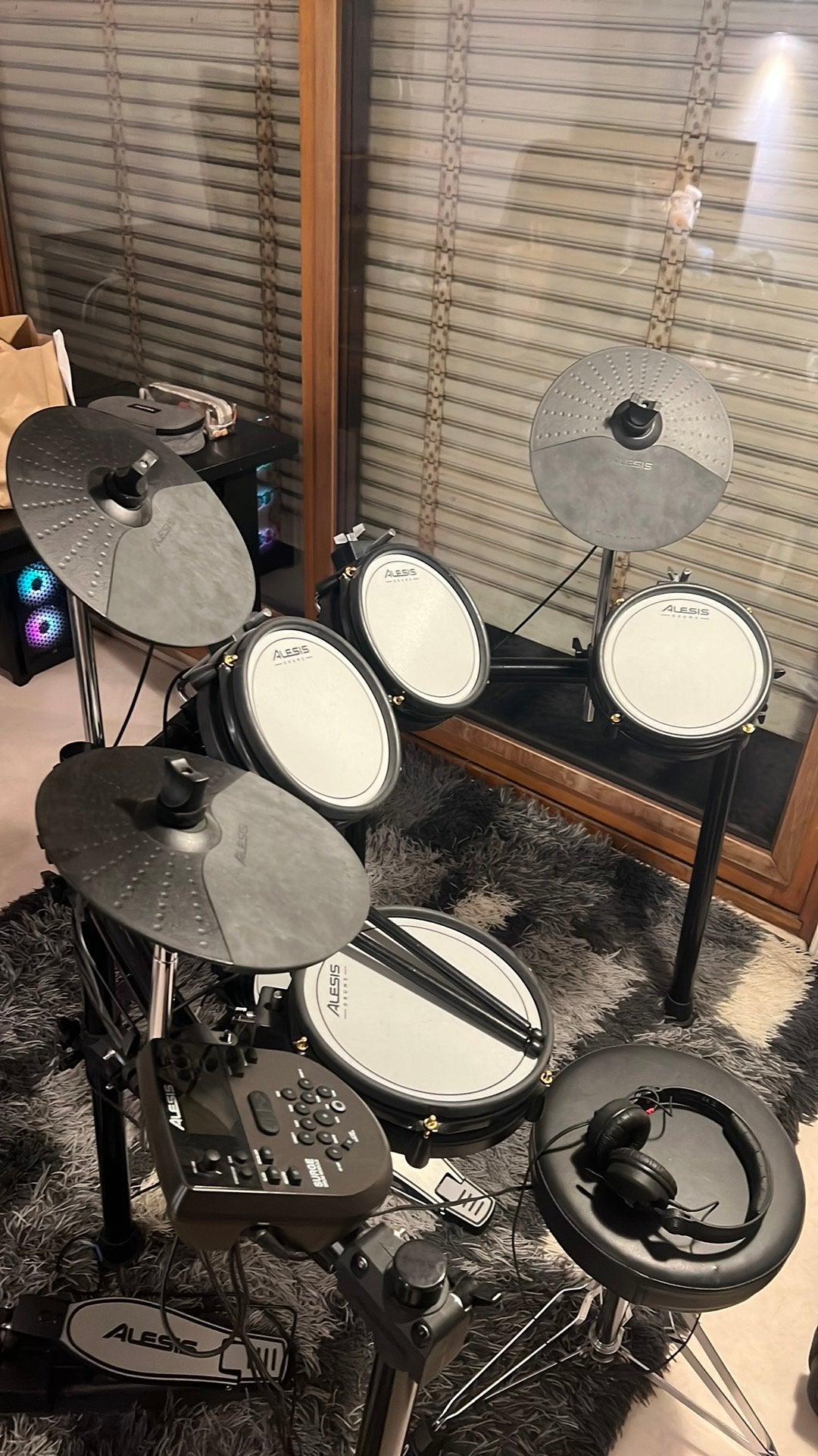 Elektrisch drumstel, Muziek en Instrumenten, Ophalen, Zo goed als nieuw, Overige merken, Elektronisch
