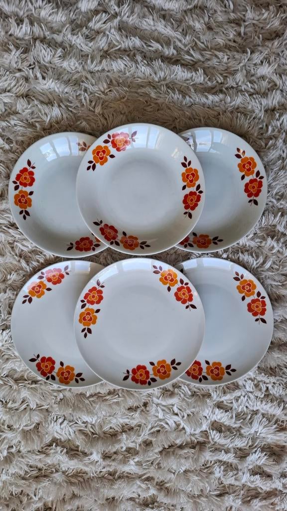 Bavaria winterling - Vintage servies, Ophalen, Bord(en)