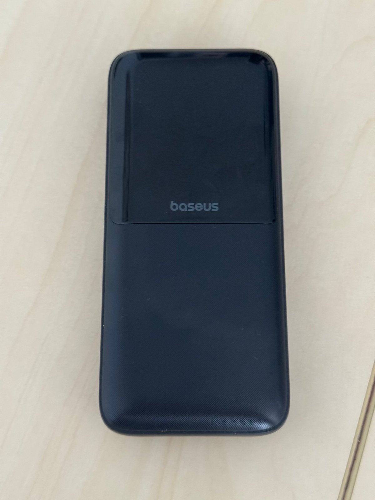 Baseus zwarte externe batterij, Telecommunicatie, Powerbanks, Ophalen, Zo goed als nieuw