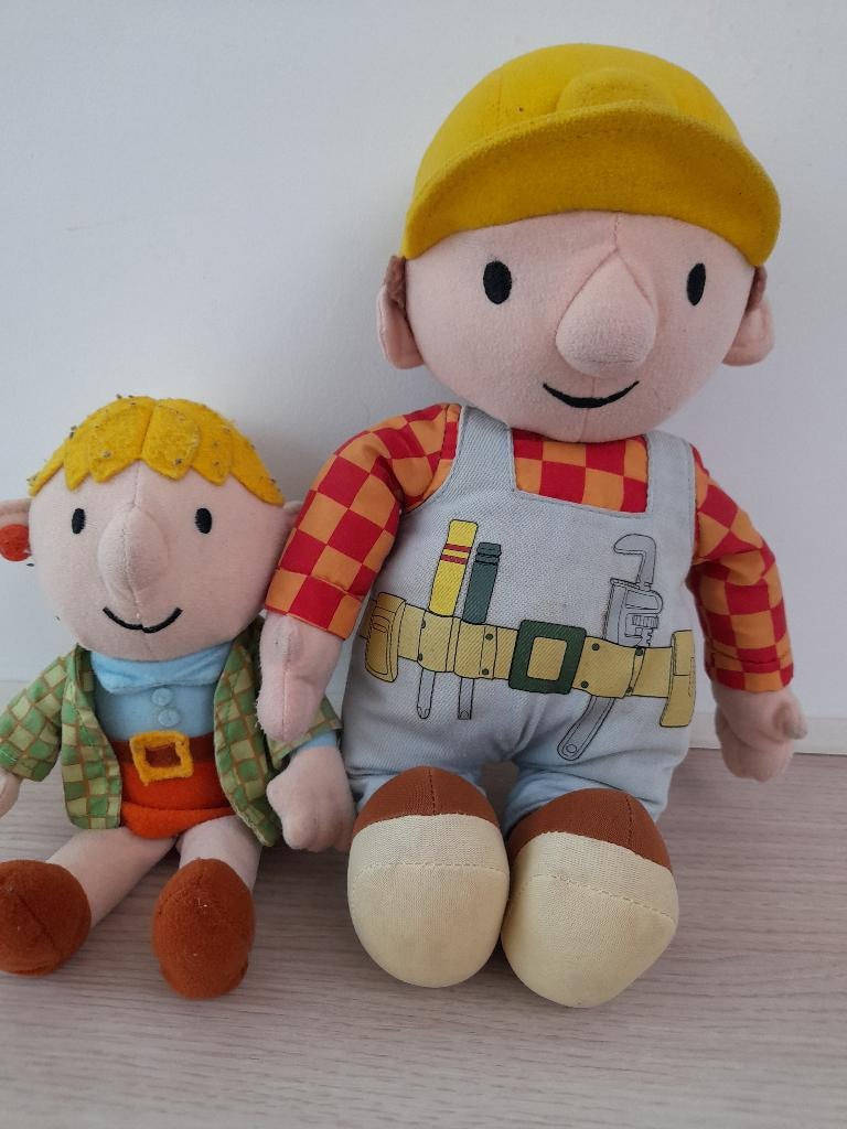 Knuffel bob de bouwer en wendy, Gebruikt, Overige merken, Overige karakters, Overige typen