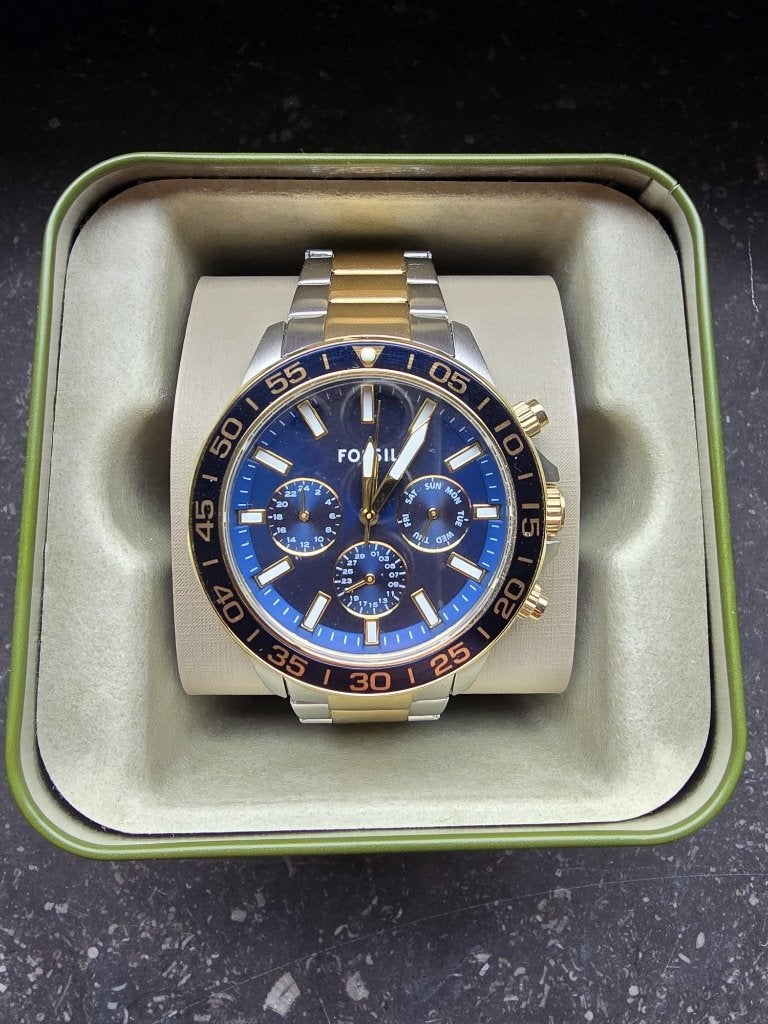 Fossil herenhorloge, Handtassen en Accessoires, Ophalen of Verzenden, Zo goed als nieuw, Polshorloge