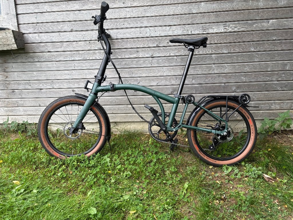 Brompton G Line with Roller Frame et sac, Fietsen en Brommers, Ophalen, Zo goed als nieuw, Brompton