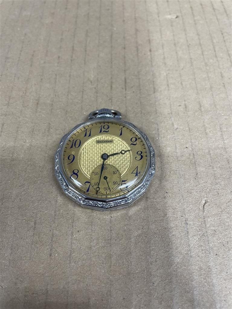 Waltham Zakhorloge - I.w.c. co. Base metal, Enlèvement ou Envoi, Comme neuf