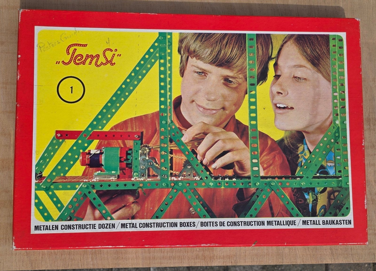 TemSi constructiebouwdoos Nr 1, Enlèvement, Comme neuf
