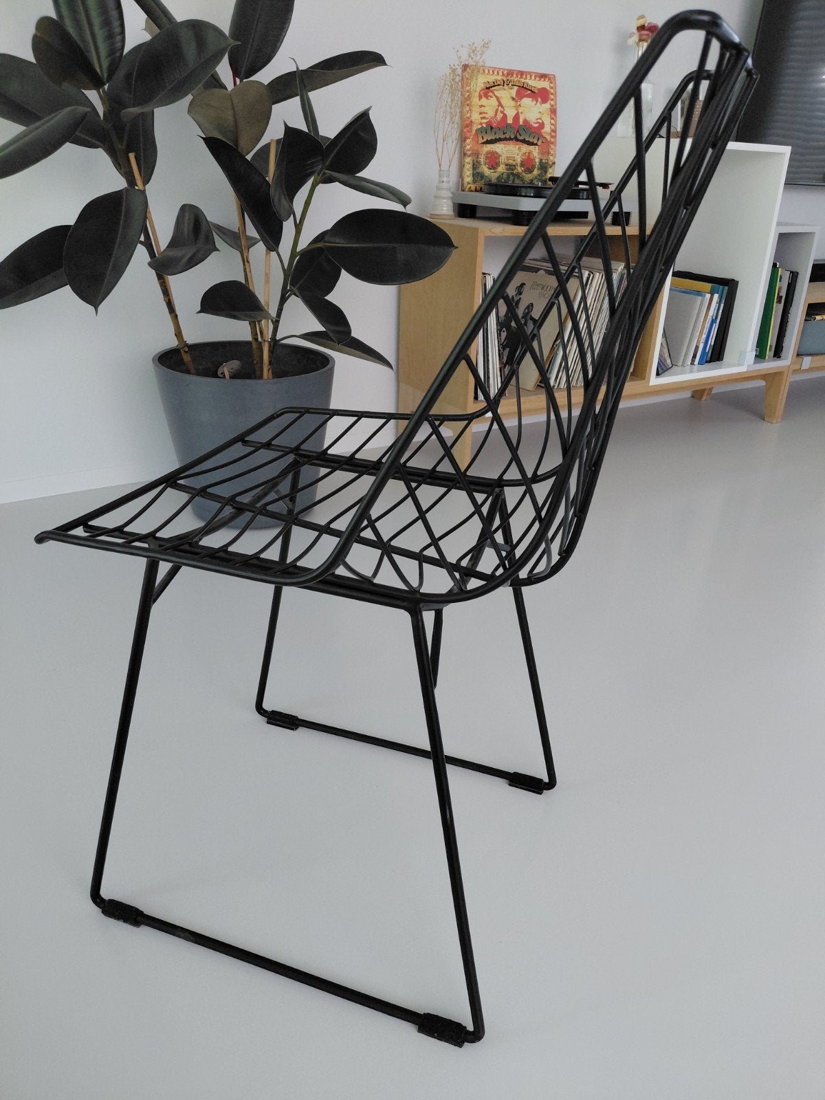 6 zwarte draadstoelen Sissy Boy, Huis en Inrichting, Ophalen