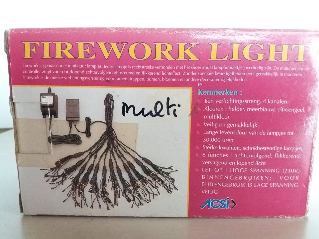Kerstverlichting, Diversen, Ophalen