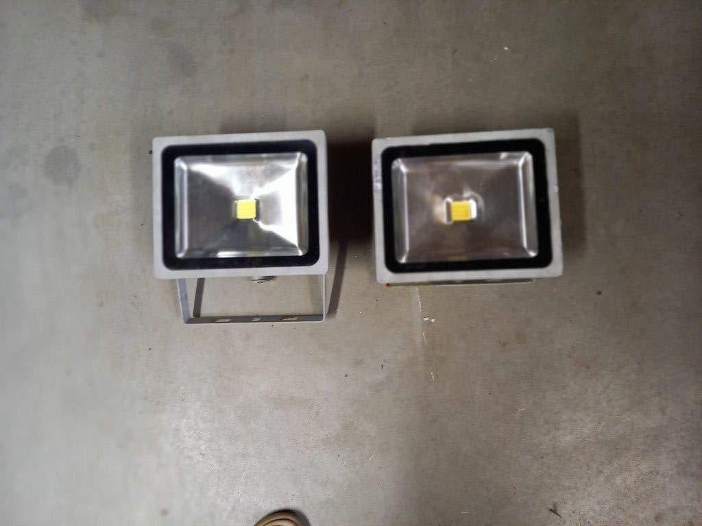 3 schijnwerpers , waarvan 1 nog nieuw in de doos, Aluminium, Ophalen of Verzenden, Hanglamp, Waterbestendig