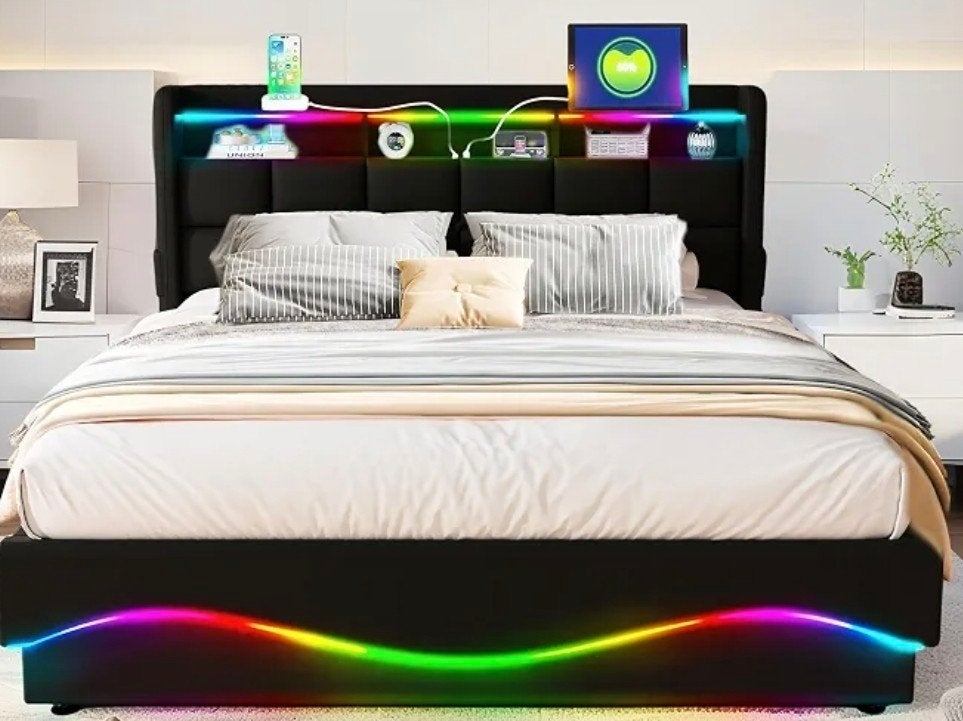 bed te koop Nieuw, Ophalen, Zwart