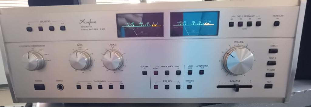Versterker Accuphase E 303, Ophalen, Gebruikt