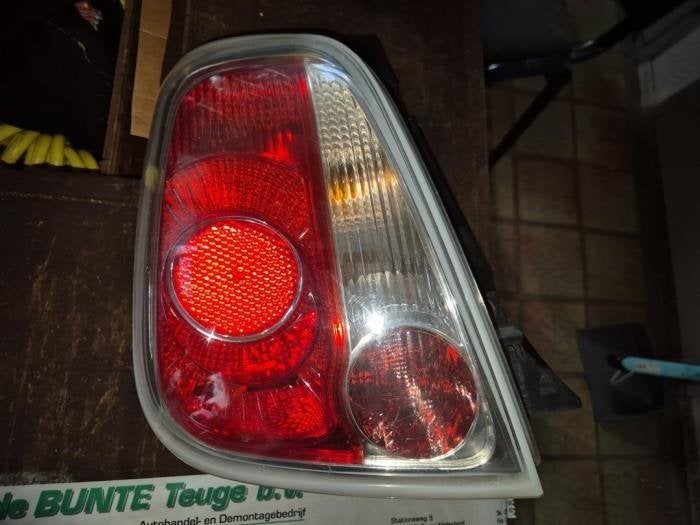 Feu arrière gauche d'un Fiat 500, -, 3 mois de garantie, Utilisé, Fiat