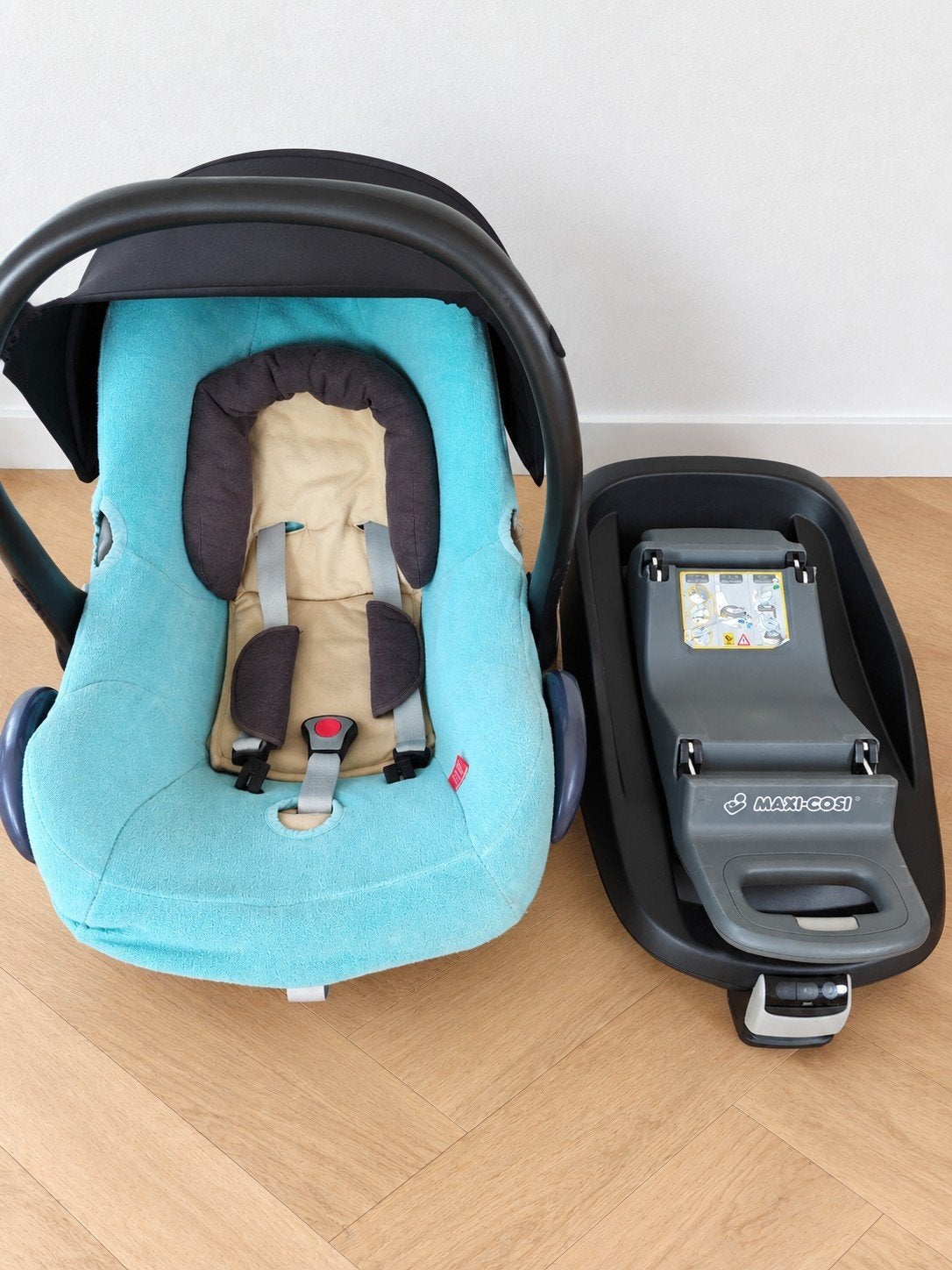 Maxi-Cosi autostoel + FamilyFix ISOFIX + verkleinkussen, Kinderen en Baby's, Ophalen, Maxi-Cosi, Isofix