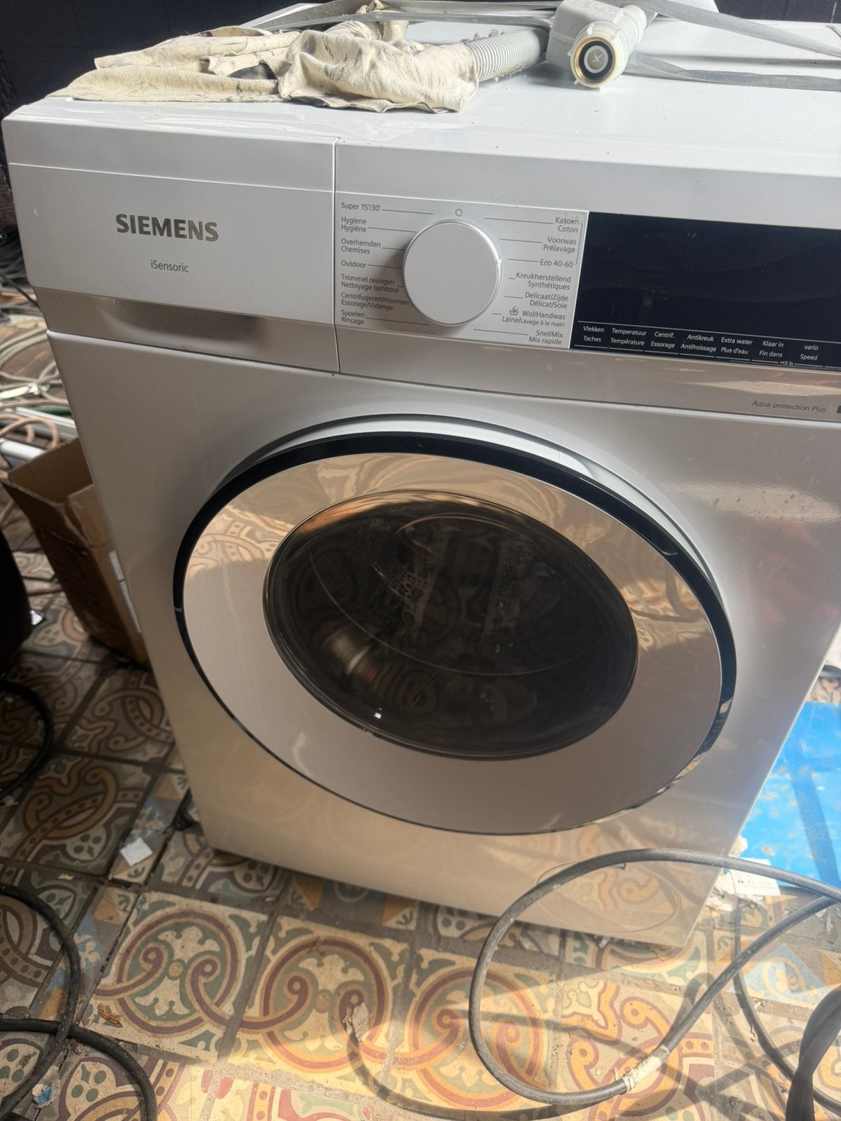 Wasmachine siemens 8 kg, Elektronische apparatuur, 8 tot 10 kg, Ophalen, Zo goed als nieuw