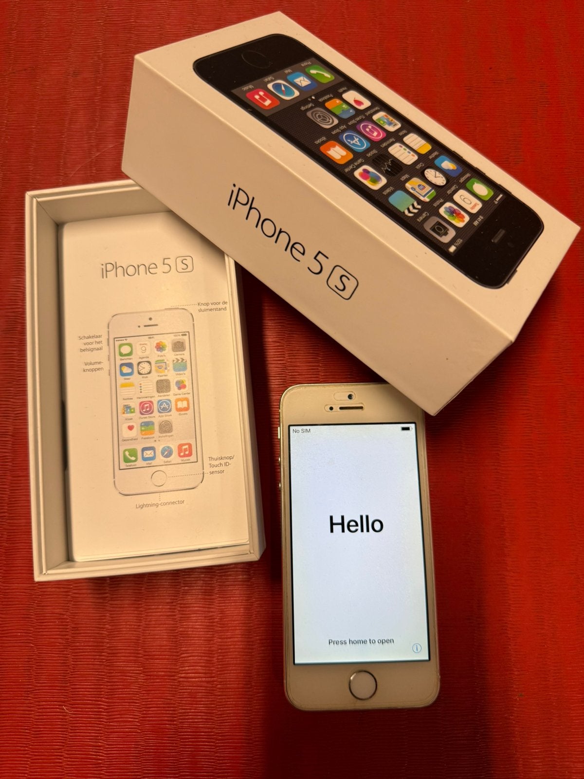 iPhone 5s 16GB, Telecommunicatie, Mobiele telefoons | Apple iPhone, 16 GB, Wit, Ophalen of Verzenden, Zo goed als nieuw
