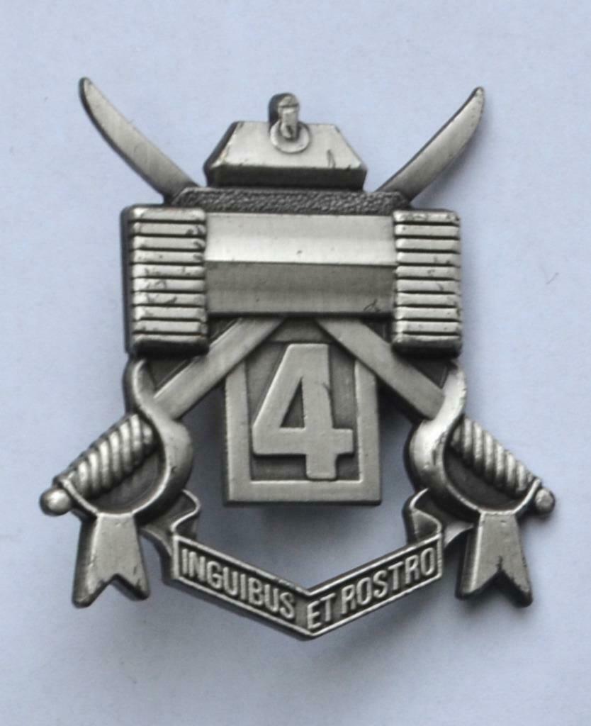 Kenteken, 4de Verkenning Escadron RECCE, Herslag, Verzamelen, Ophalen of Verzenden, Landmacht, Embleem of Badge