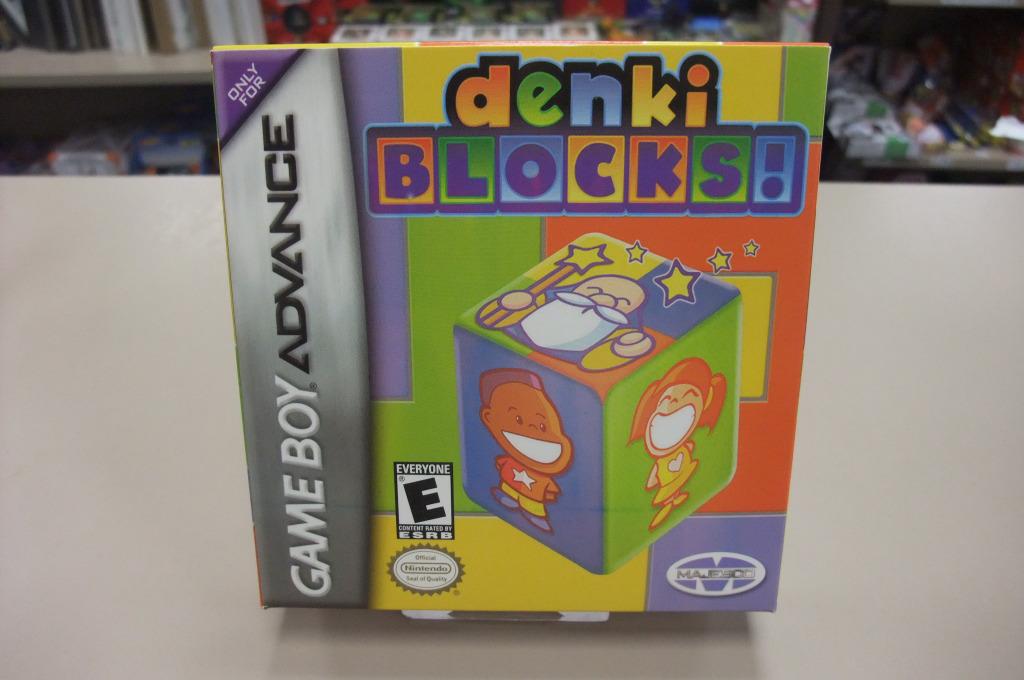 Denki Blocks! (cib) usa GBA, Consoles de jeu & Jeux vidéo, Jeux | Nintendo Game Boy, Nintendo, Enlèvement ou Envoi, 1 joueur, Utilisé