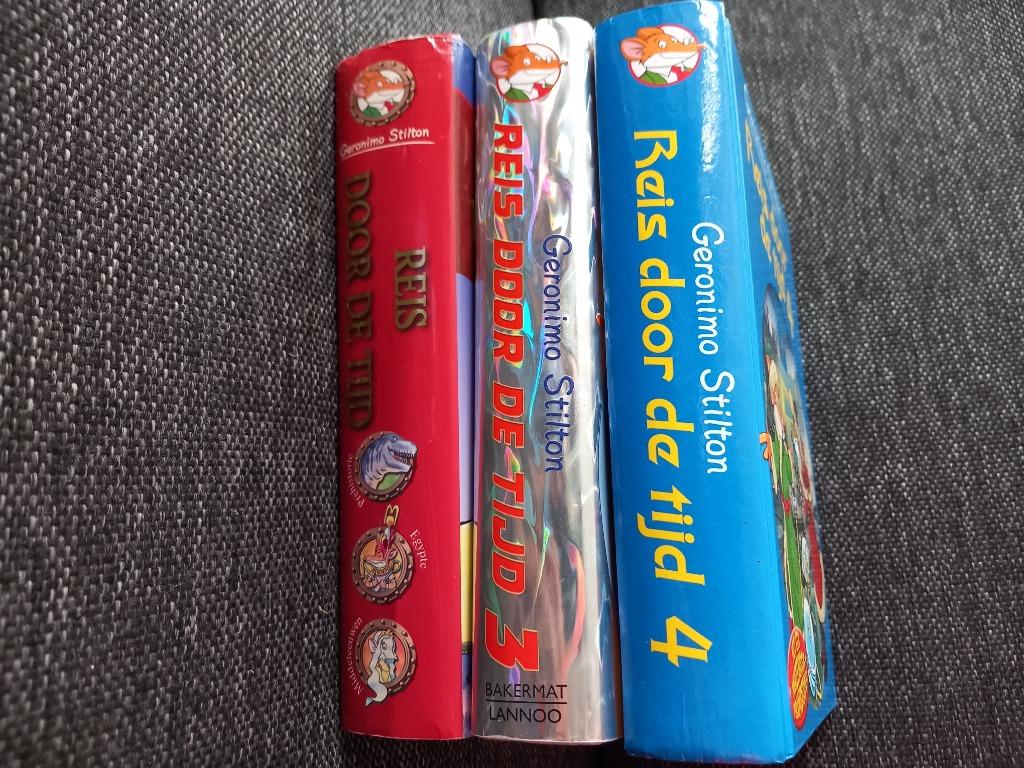 Geronimo Stilton 'Reis door de Tijd', Boeken, Ophalen of Verzenden, Gelezen, Geronimo Stilton, Fictie