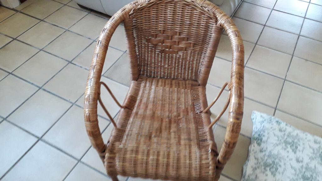 Rieten kinderzeteltje, Kinderen en Baby's, Kinderstoelen, Ophalen, Gebruikt