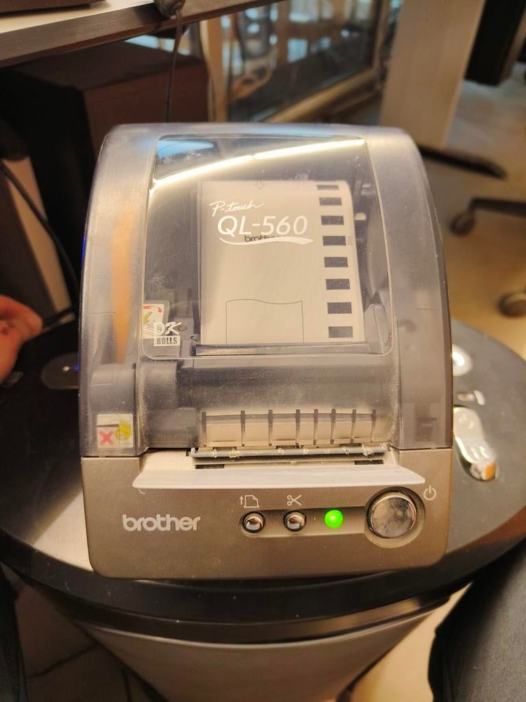 Brother P-touch QL-560 labelprinter, Ophalen of Verzenden, Gebruikt, Brother