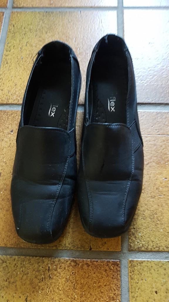 schoenen 38/39, Enlèvement ou Envoi, Comme neuf, Noir