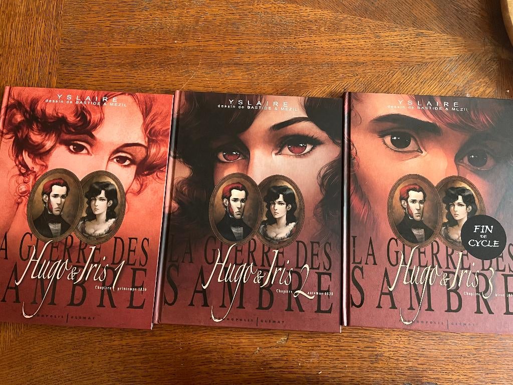 BD la guerre des Sambre Hugo et Iris 1,2,3  Yslaire, Neuf, Série complète ou Série, Enlèvement, Yslaire Jean Bastide Vincent Mezil