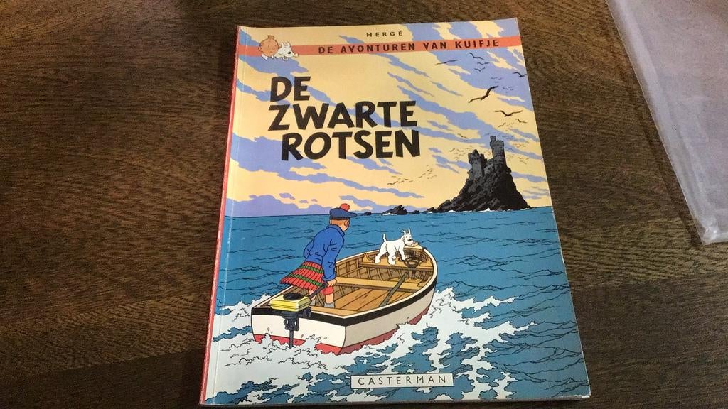 Kuifje de zwarte rotsen(#), Une BD, Enlèvement ou Envoi, Utilisé, Herge