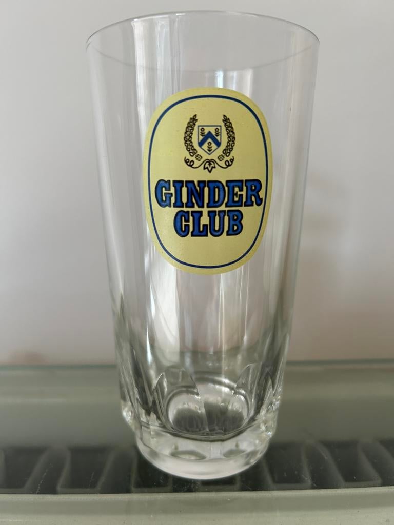 Bierglas Ginder Club, Verzamelen, Ophalen, Zo goed als nieuw