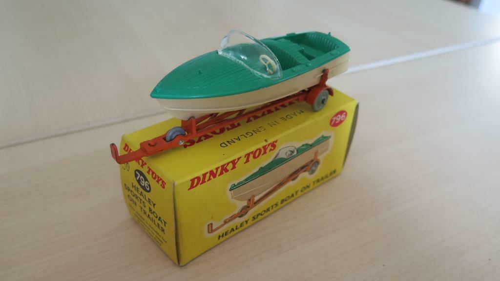 Dinky Toys 796 Bateau Healey, Hobby & Loisirs créatifs, Enlèvement, Utilisé, Dinky Toys