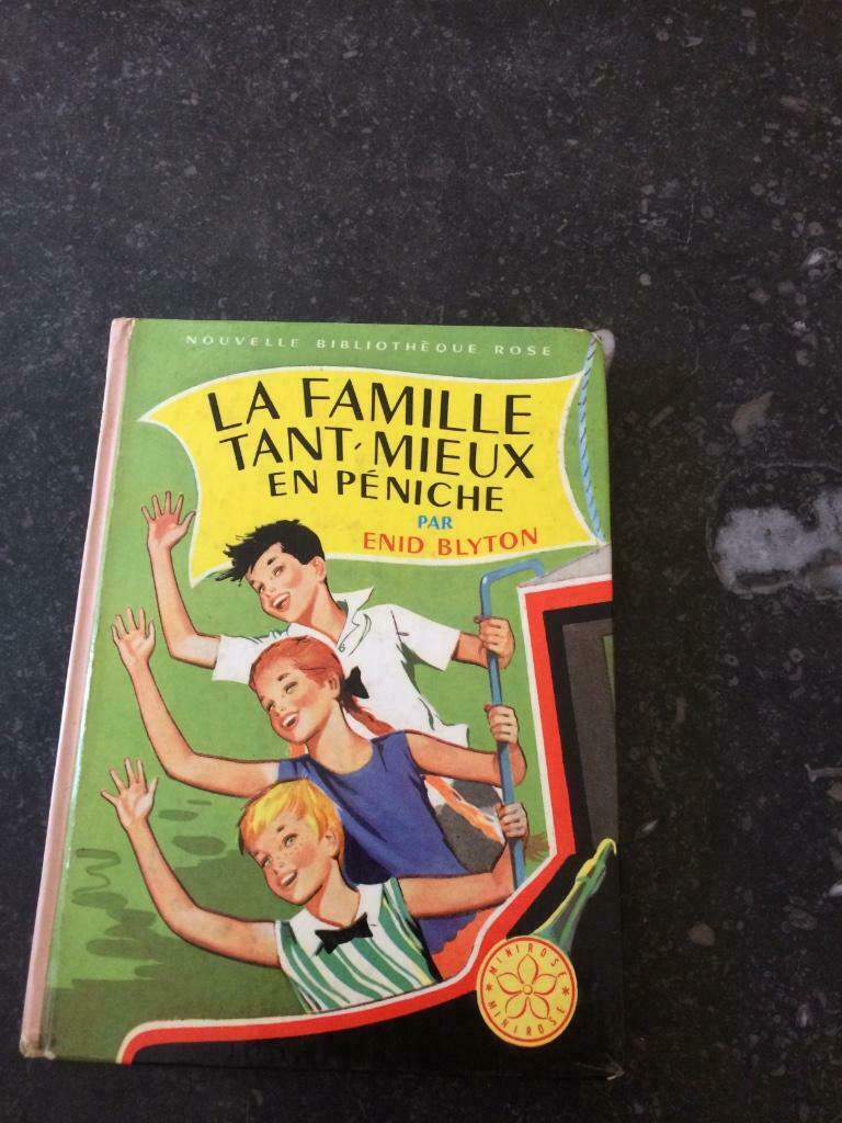 la famille tant'mieux en péniche - Enid Blyton, Enlèvement ou Envoi, Utilisé