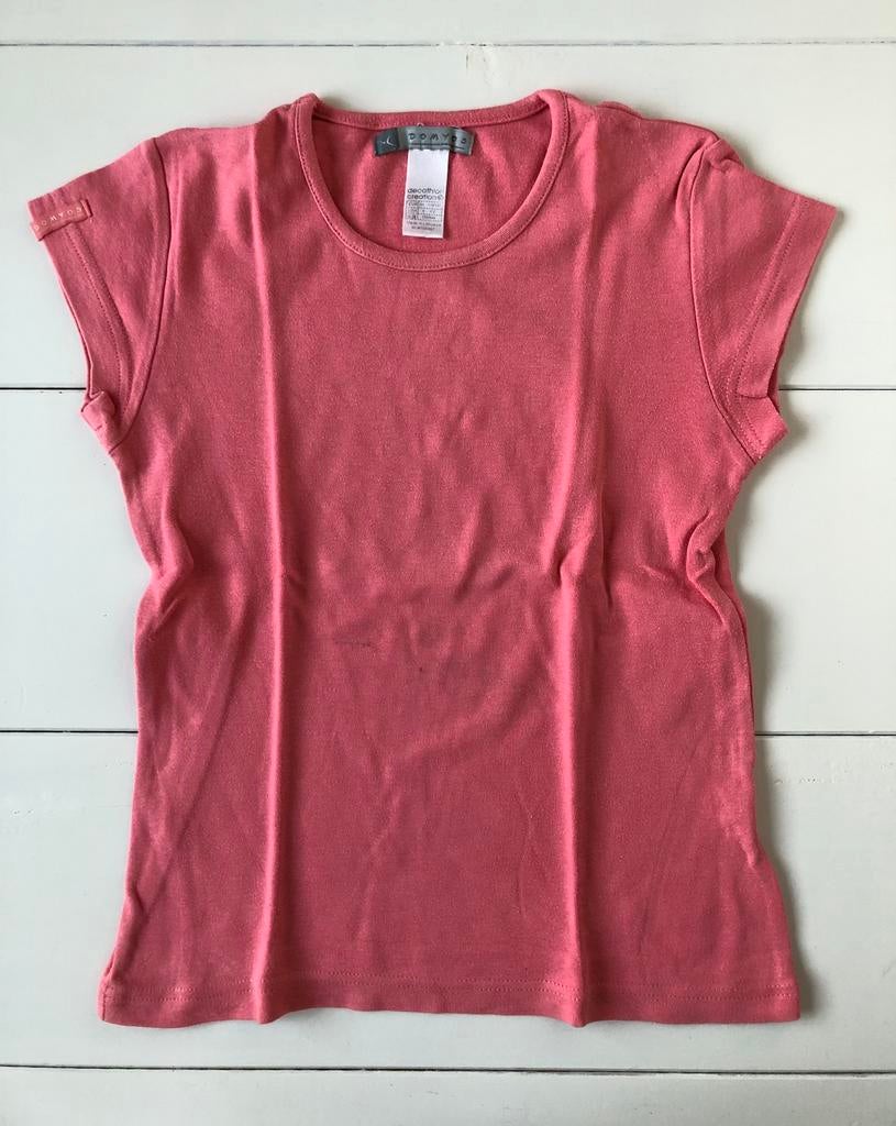 t-shirt Decathlon Domyos 8 j 128, Gebruikt, Meisje, Ophalen of Verzenden, DECATHLON